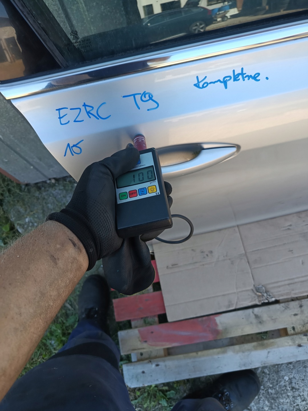 Peugeot 308 F Tür Vorne Rechts Door Porta Porte - Thumbnail 8