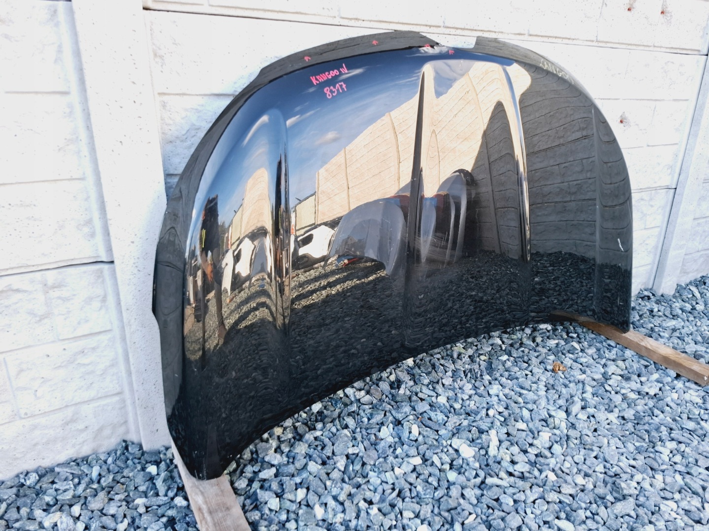 Motorhaube Renault Kangoo RJK Bonnet Hood - Thumbnail 2