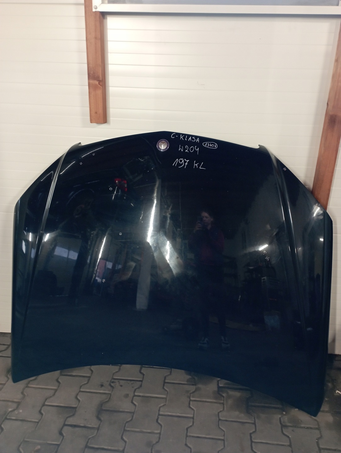 Motorhaube Mercedes-Benz C-Klasse W204 Bonnet Hood - Thumbnail 1