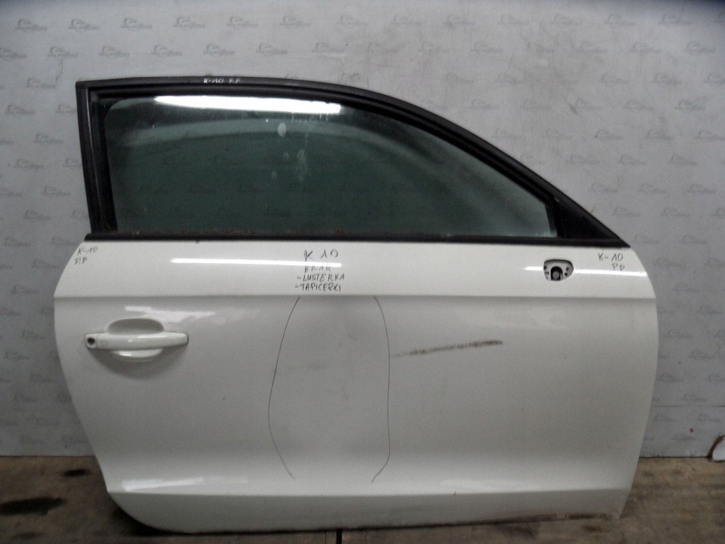 Audi A1 GB Tür Vorne Rechts Door Porta Porte - Thumbnail 1