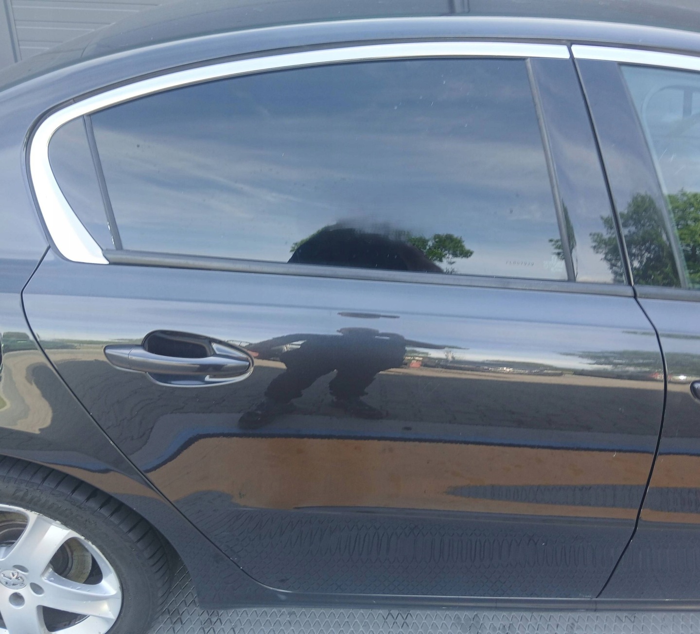 Peugeot 508 F Tür Hinten Rechts Limousine Door Porta Porte - Thumbnail 1