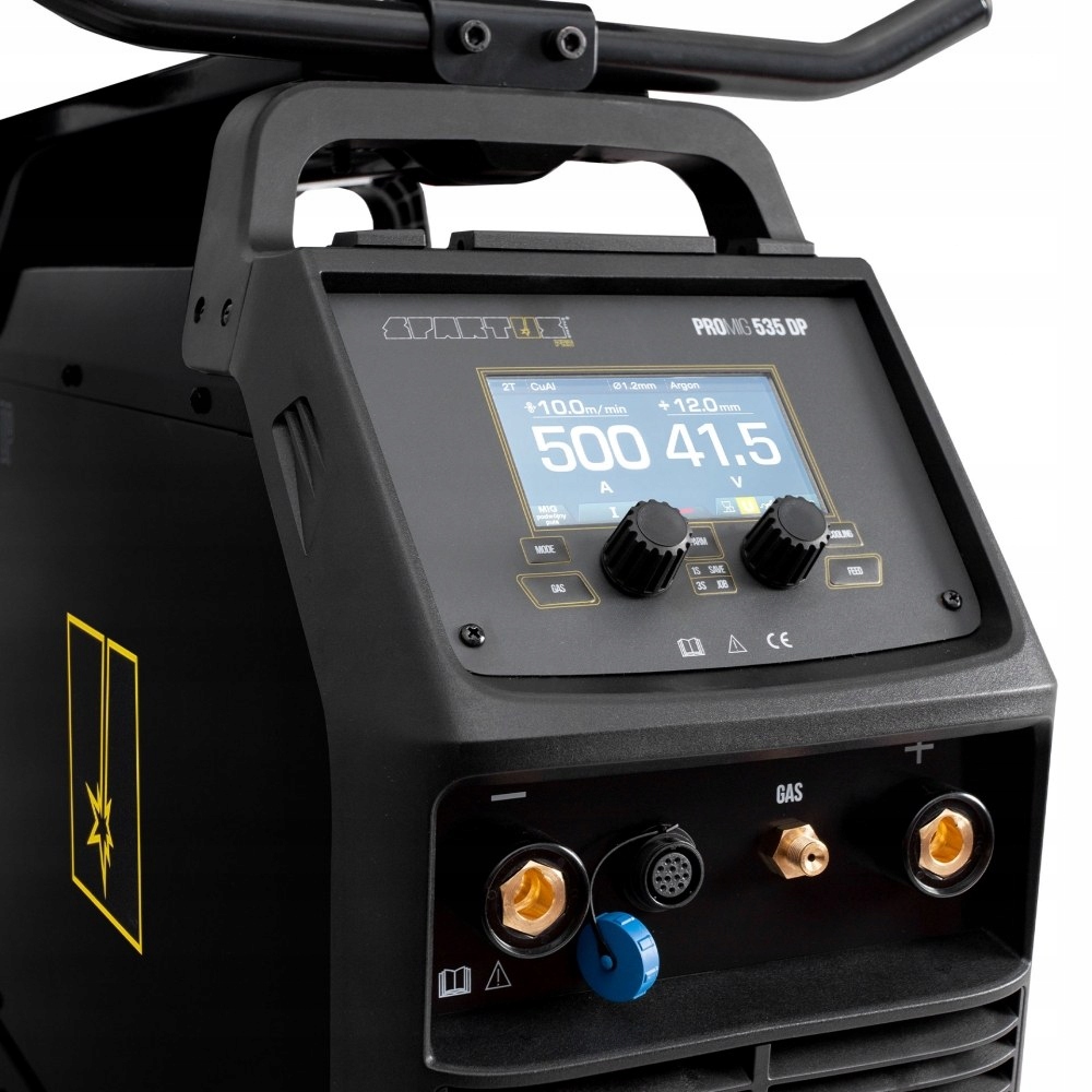Spawarka SPARTUS ProMIG 535 DP CHŁODNICA PODAJNIK WÓZEK UCHWYT SPP501 400V