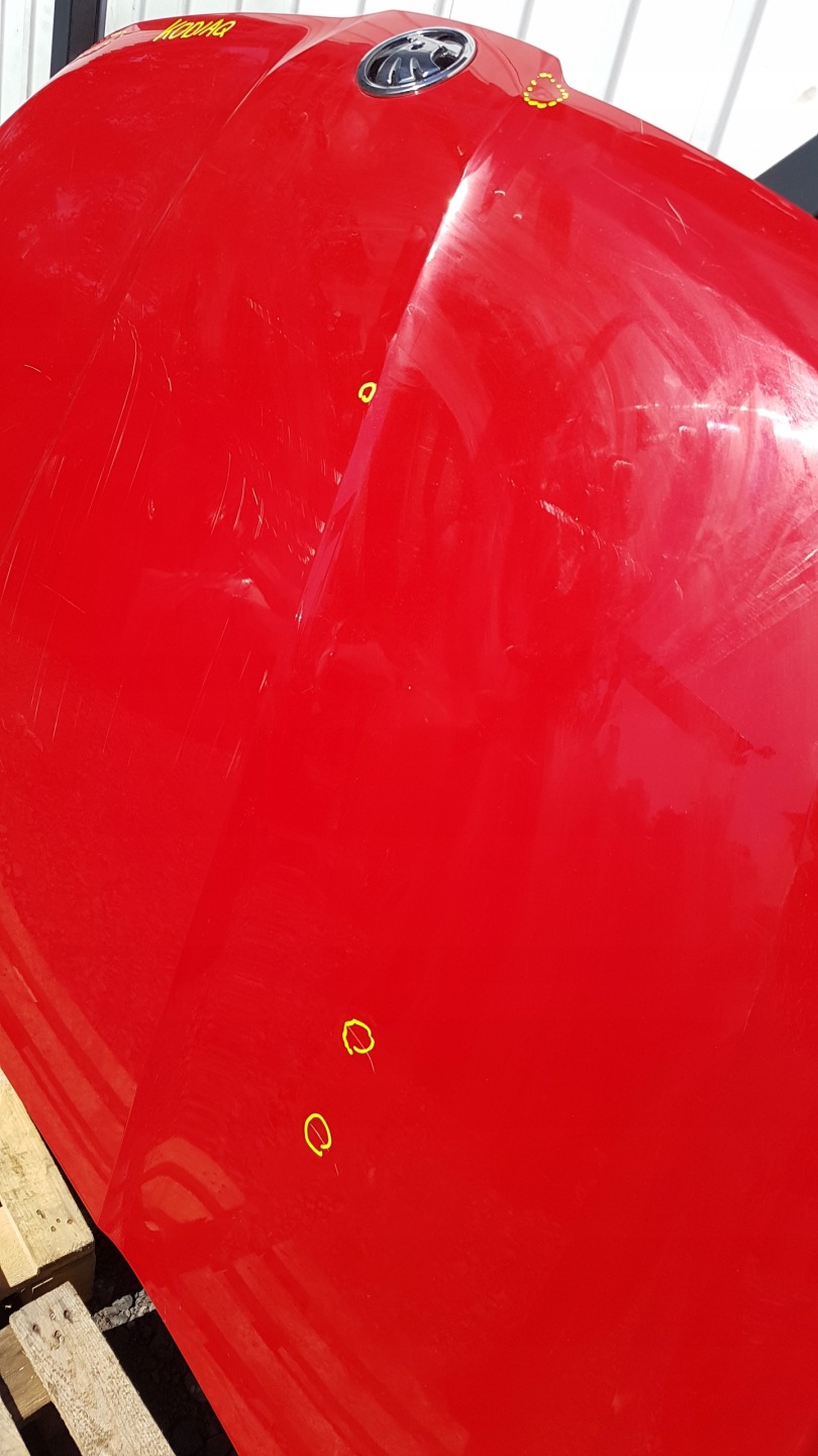 Motorhaube Skoda Kodiaq NS Bonnet Hood - Thumbnail 8
