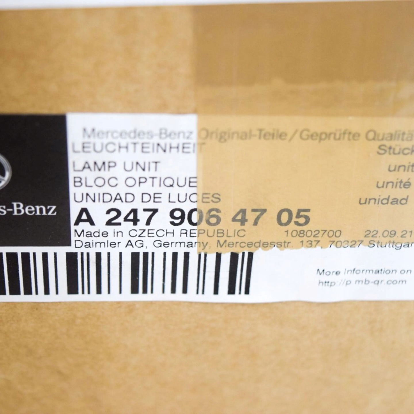 Frontscheinwerfer Mercedes-Benz GLB W247 A2479064705 LED Links Headlight - Thumbnail 8