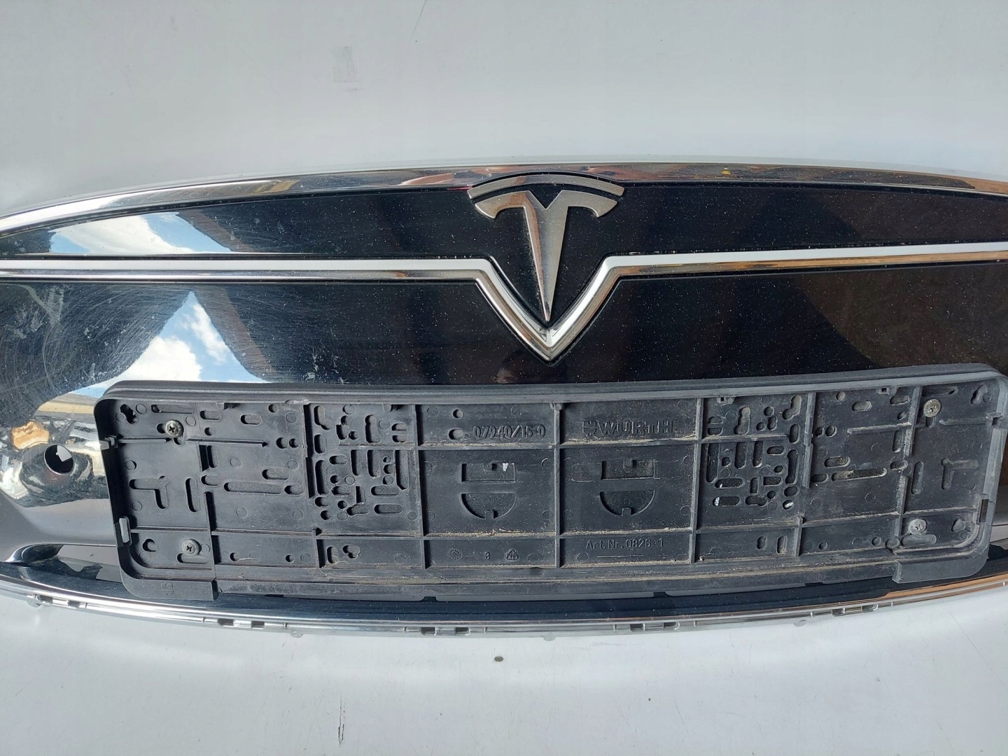 Tesla Model S 004 Kühlergrill FRONTGRILL Kühlergitter 103821100A - Thumbnail 3