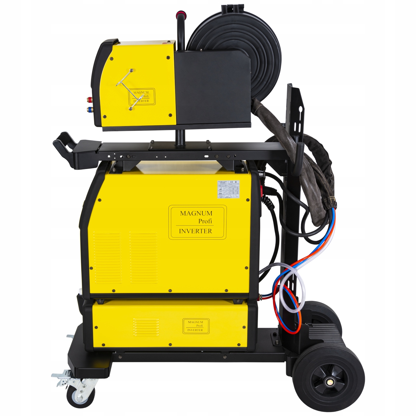 Spawarka MAGNUM MIG 505 PULS SYNERGIA CHŁODNICA WÓZEK 500A 400V IGBT