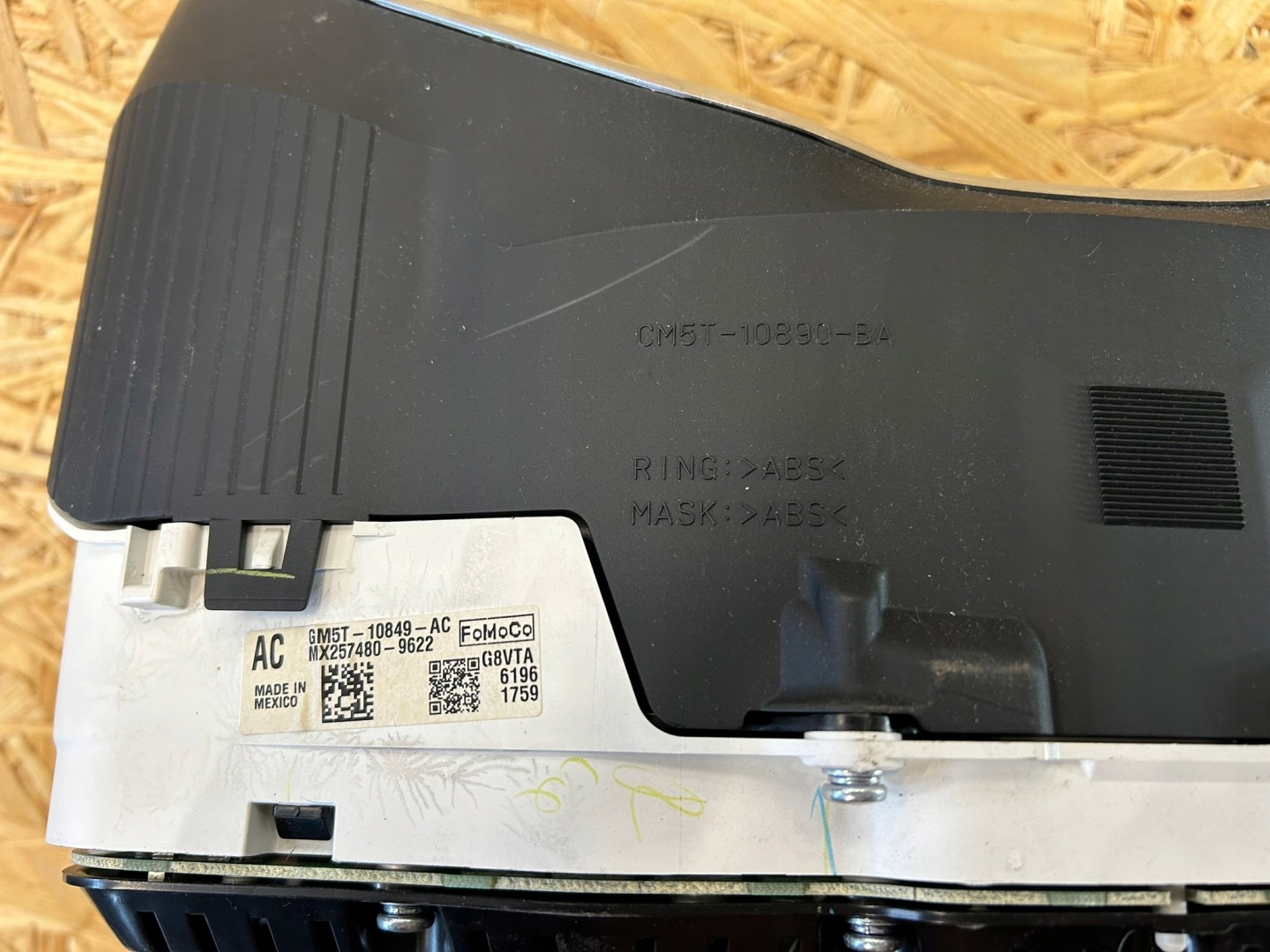 Ford C-MAX II DXA Mk2 DM5T10849EM Screen Kombiinstrument Tacho - Thumbnail 9