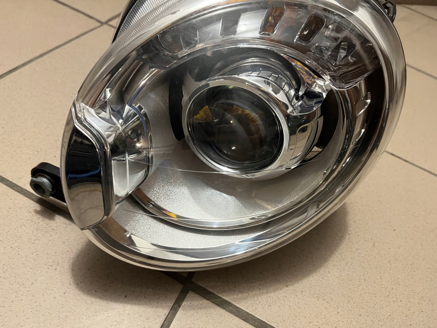 Frontscheinwerfer Fiat 500 ZAF 120 Xenon Links Scheinwerfer Headlight - Thumbnail 8