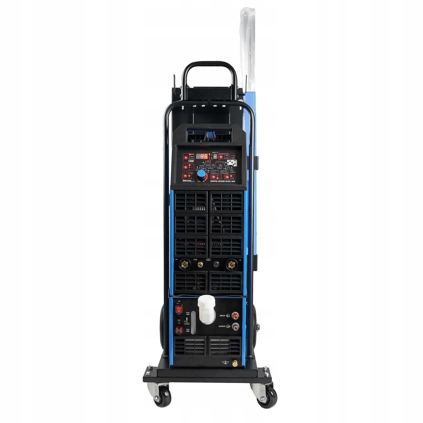 Spawarka TIG SHERMAN DIGITIG 325GD AC DC MIX WÓZEK CHŁODNICA 400V 315A