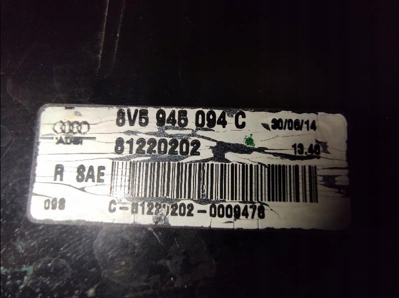 Audi A3 8V Rückleuchte 8V5945094C Rearlamp - Thumbnail 11