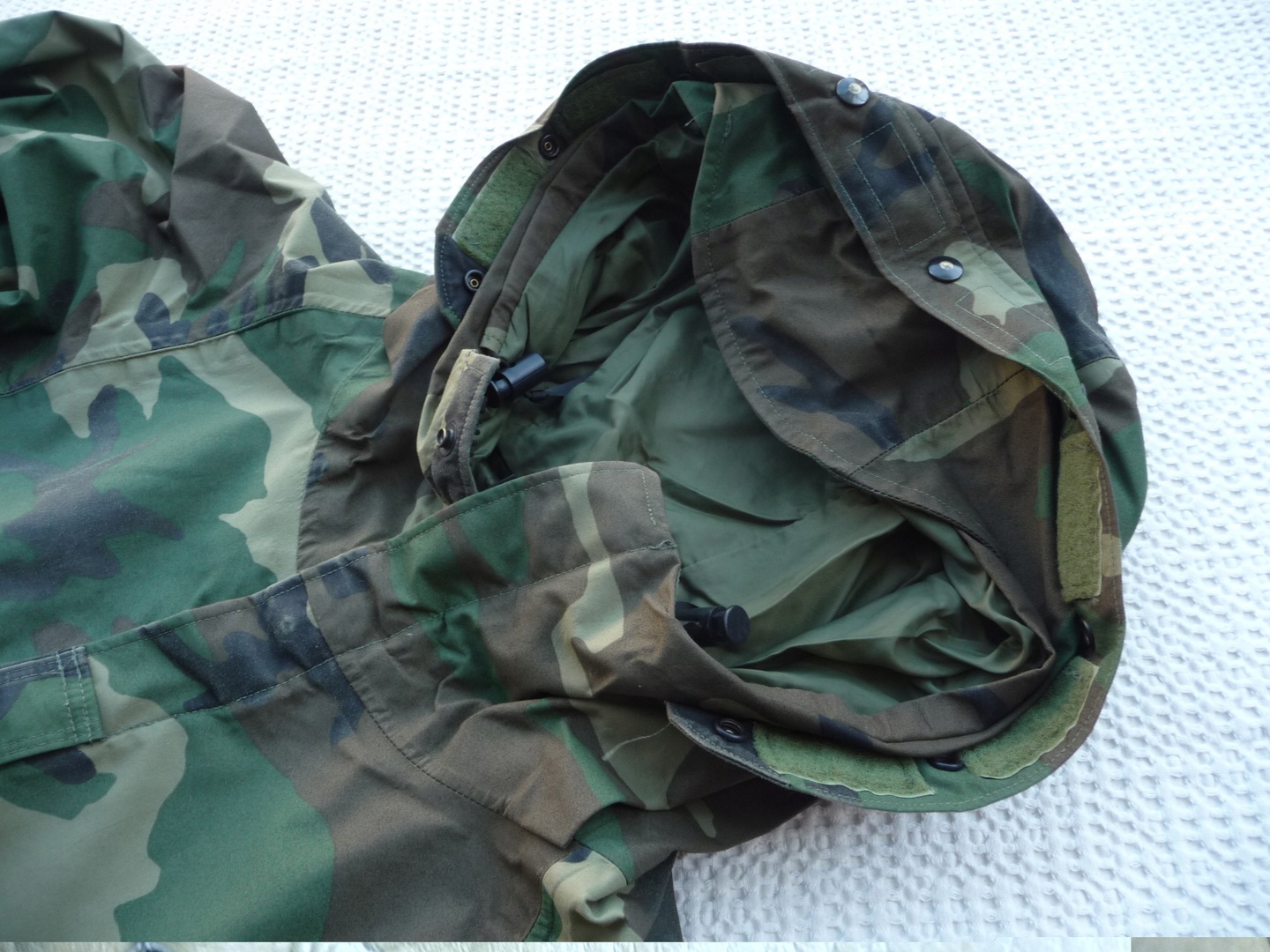 KURTKA PARKA GORE-TEX XS/R COLD WEATHER ECWCS GEN 1 WOODLAND