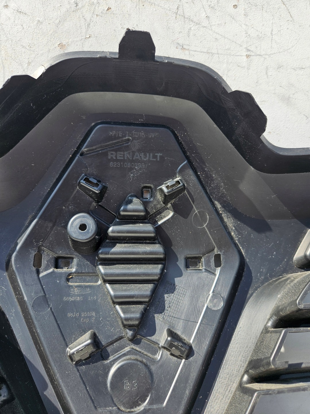 Renault Kangoo RJK Kühlergrill FRONTGRILL Kühlergitter 623108039R - Thumbnail 7