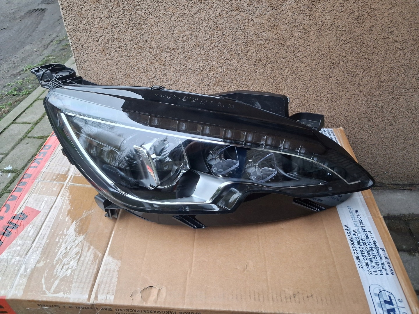 Frontscheinwerfer Peugeot 308 F Facelift LED Links Scheinwerfer Headlight - Thumbnail 1