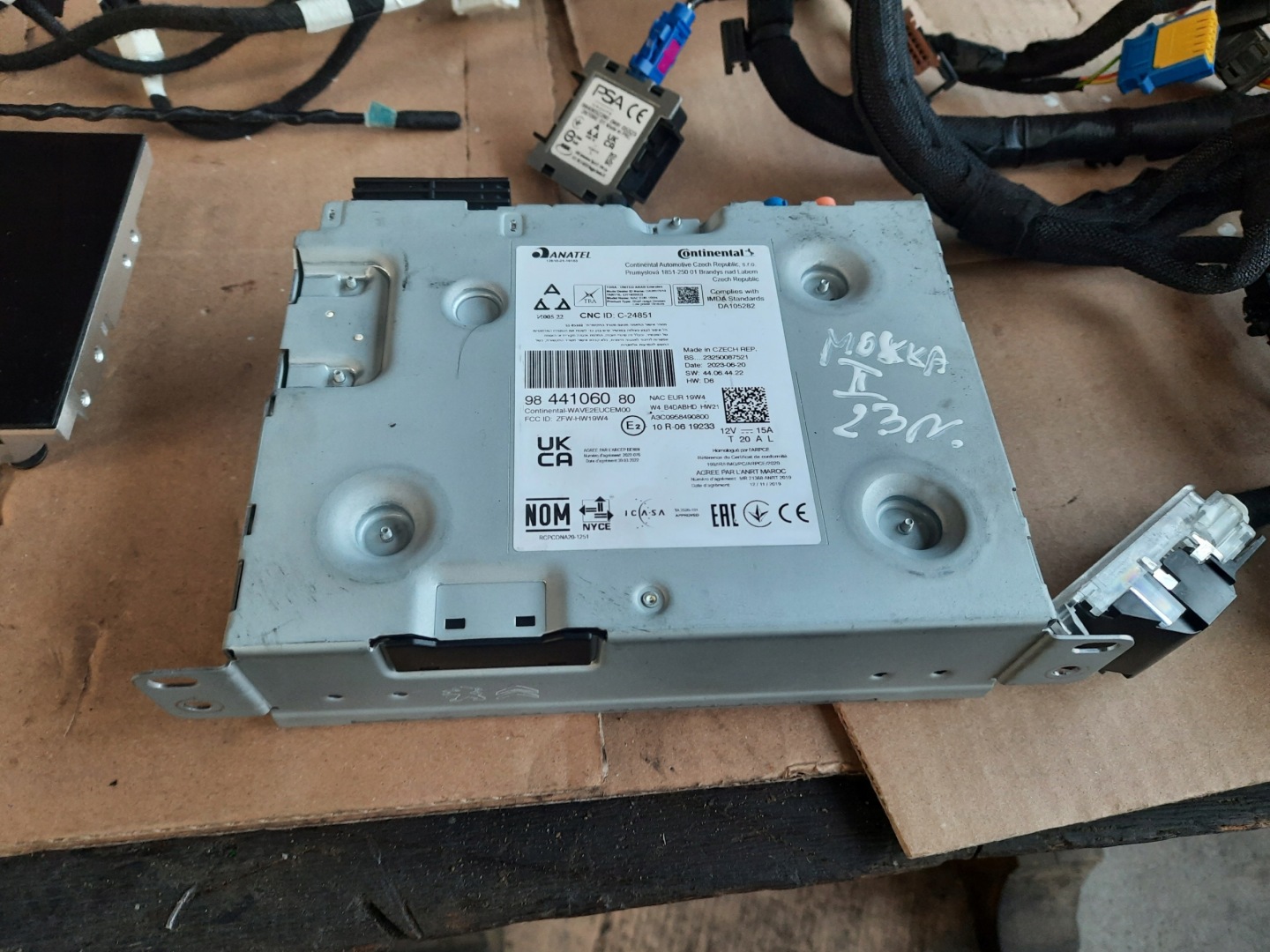 Opel Mokka Navigation GPS Navi Radio 98377213 - Thumbnail 5