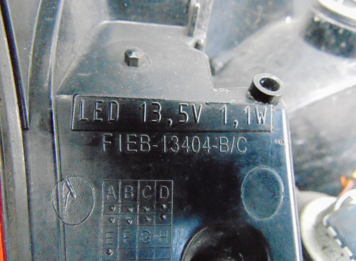 Ford Focus III Mk3 Rückleuchte F1EB13404BC Rearlamp - Thumbnail 5