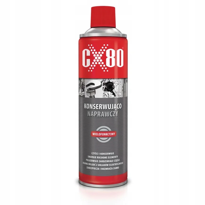 CX-80 PREPARAT KONSERWUJĄCO-NAPRAWCZY 500ML OCHRONA PRZED KOROZJĄ CX80