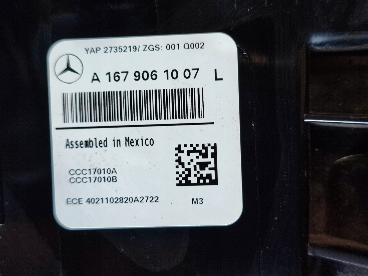 Mercedes-Benz GLE W167 Rückleuchte A1679061007 Rearlamp - Thumbnail 7