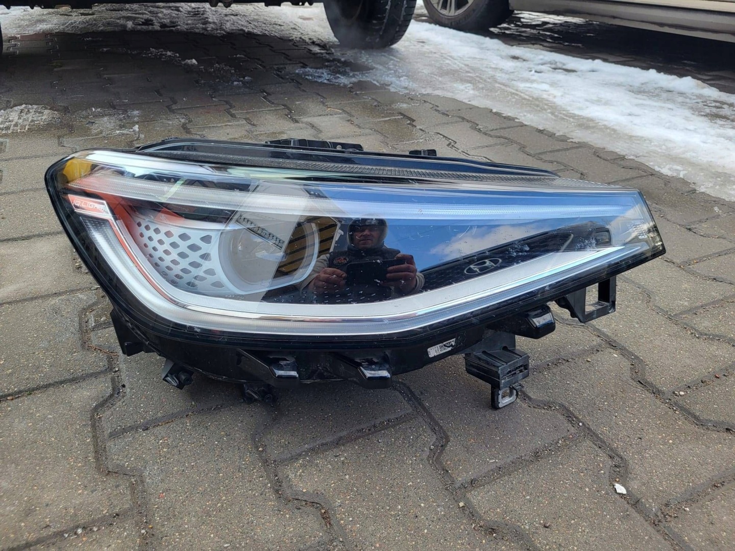 Frontscheinwerfer VW ID.4 E2 LED Links Scheinwerfer Headlight - Thumbnail 1