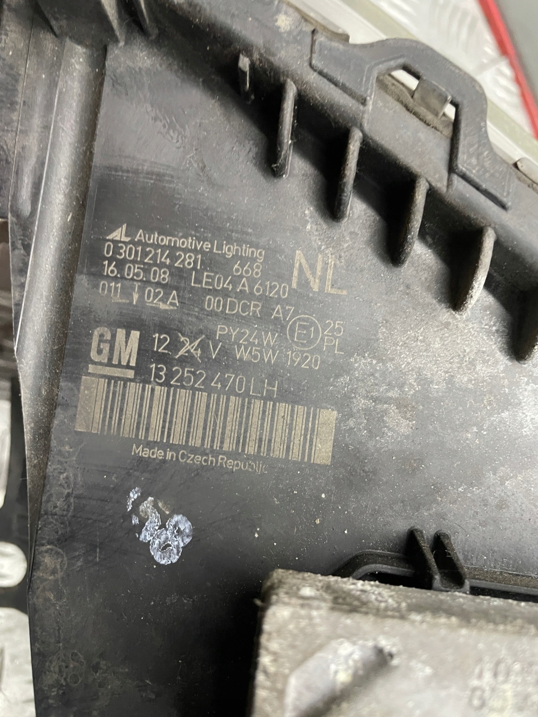 Frontscheinwerfer Opel Zafira 13252470 Xenon Links Scheinwerfer Headlight - Thumbnail 12