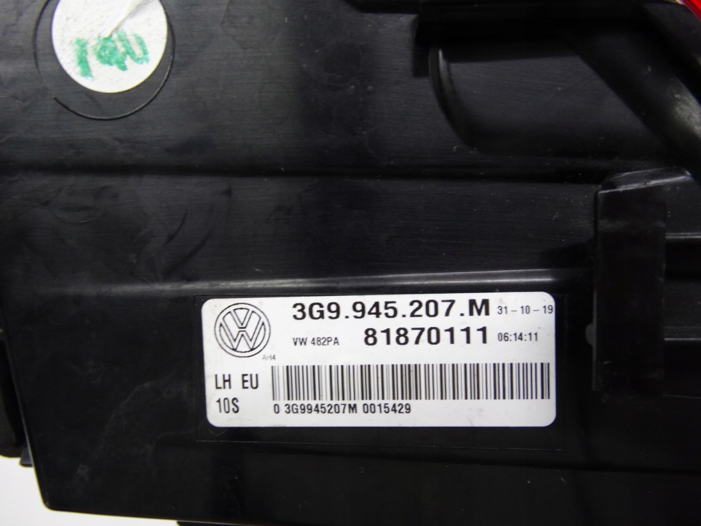 VW Passat B8 Rückleuchte 3G9945207M Rearlamp - Thumbnail 12