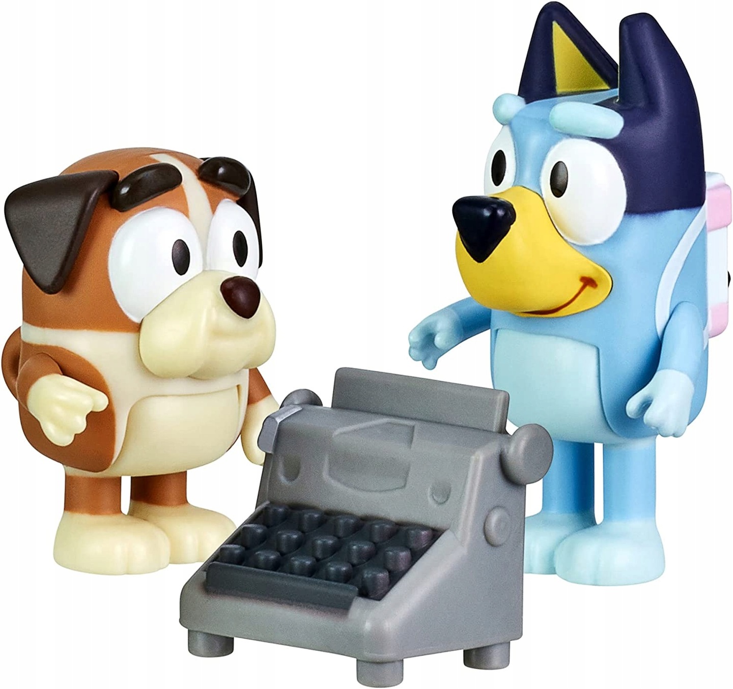 BLUEY WINTON 2 FIGURKI MASZYNA PISANIA PRZYJACIELE