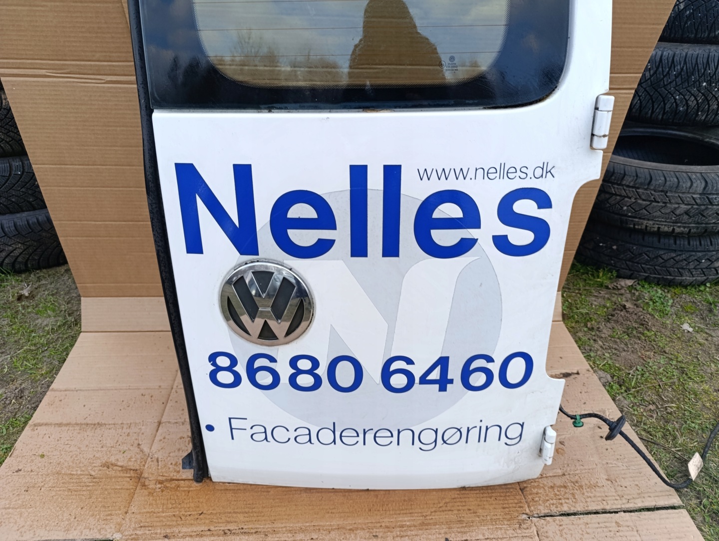 VW Caddy Tür Hinten Rechts Door Porta Porte - Thumbnail 5