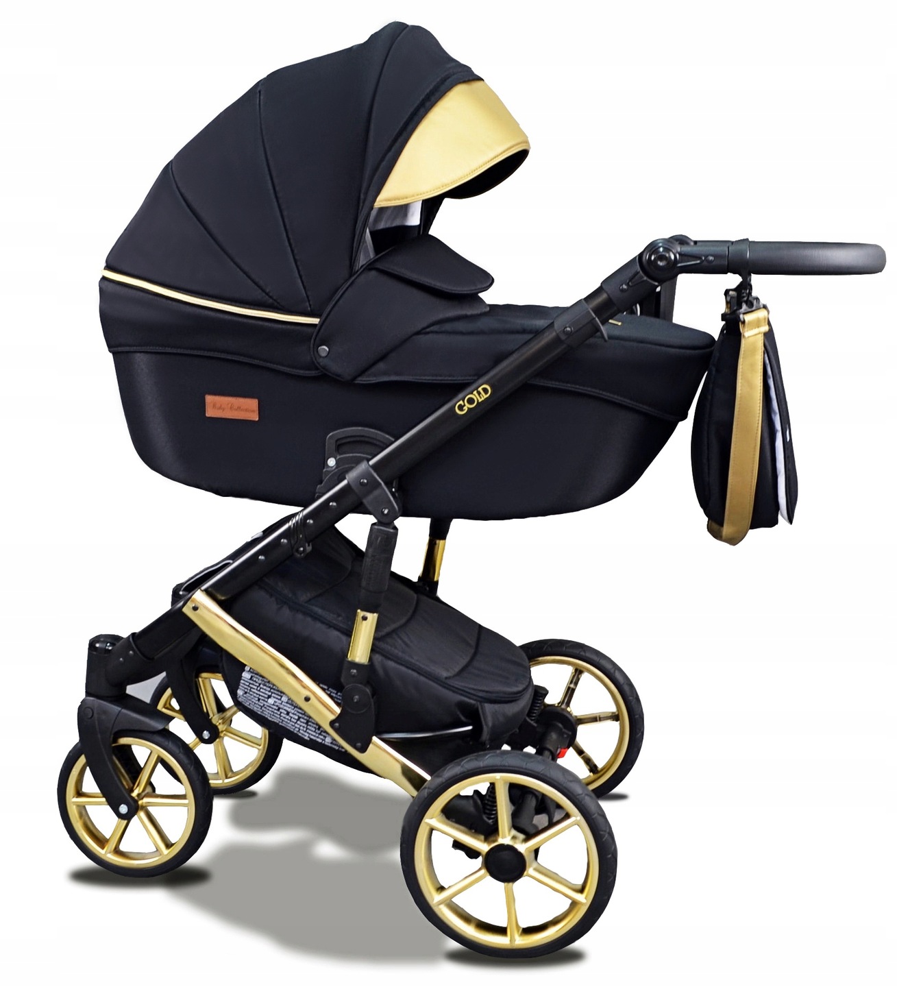 Wózek Dziecięcy Gold Uczio 2w1 Adaptery Maxi Cosi Cybex Aton I Size