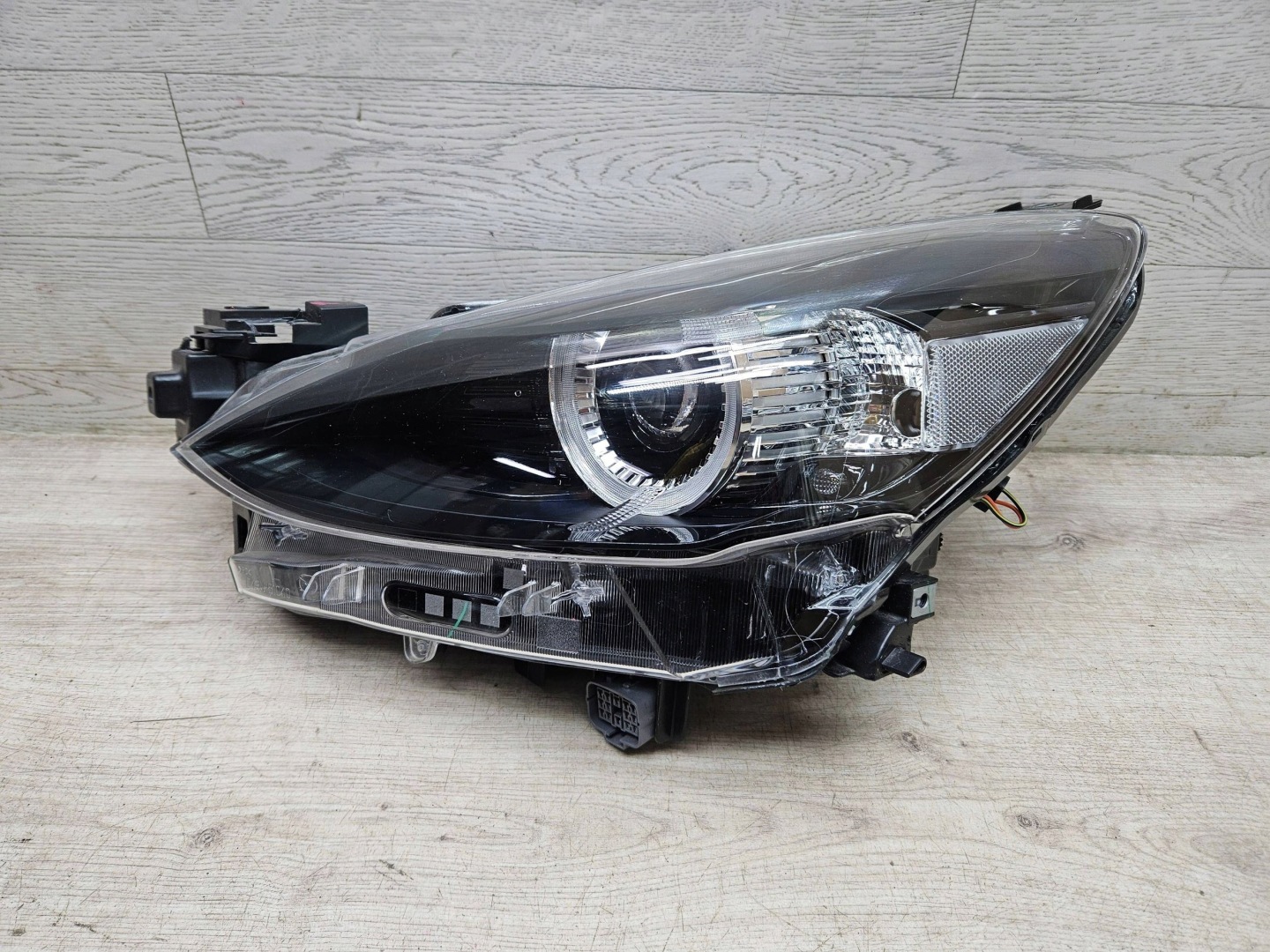 Frontscheinwerfer Mazda 2 DE D43N51040 Facelift LED Links Scheinwerfer Headlight - Thumbnail 1
