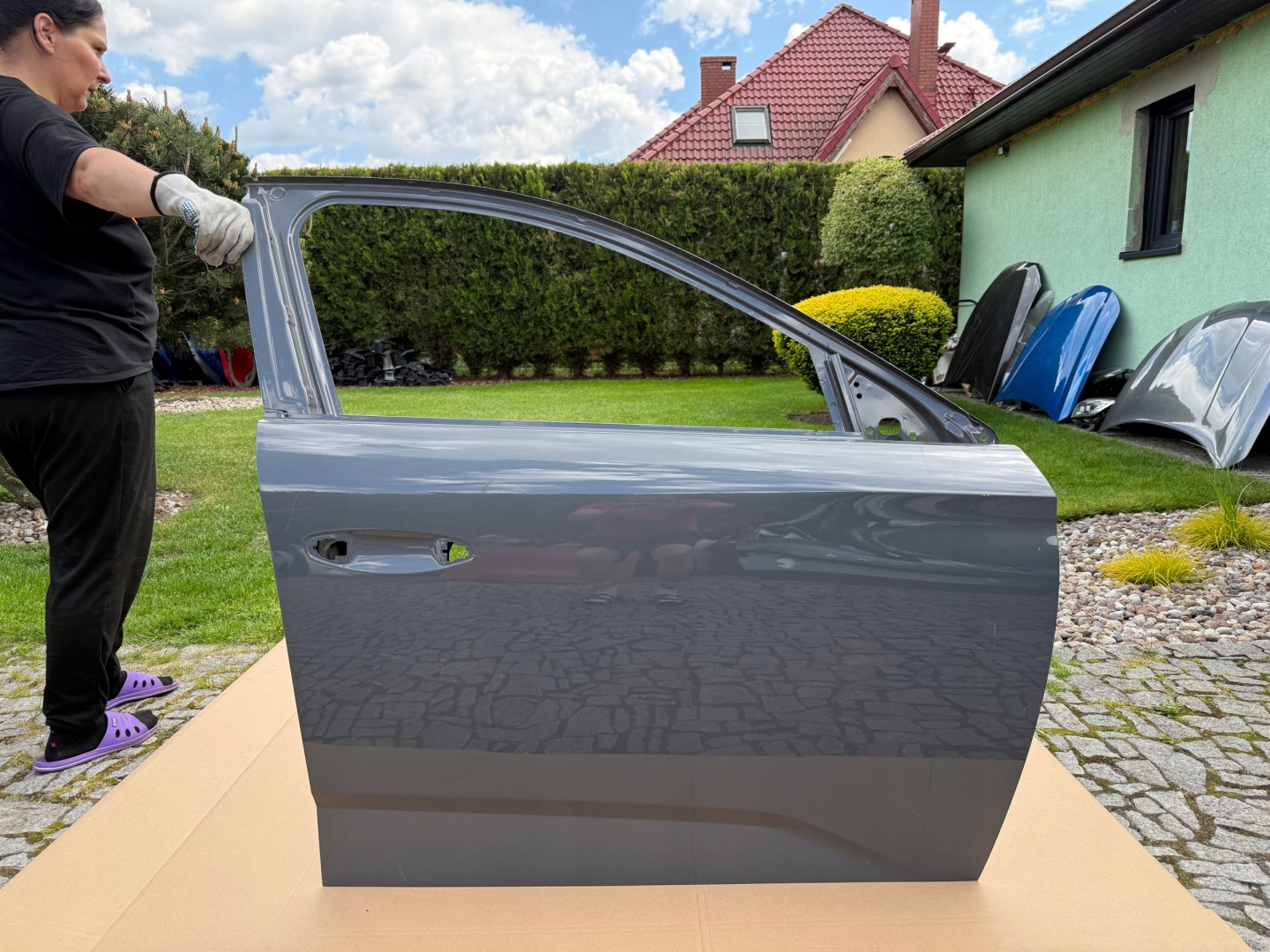 Peugeot 308 F Tür Vorne Rechts Door Porta Porte - Thumbnail 1