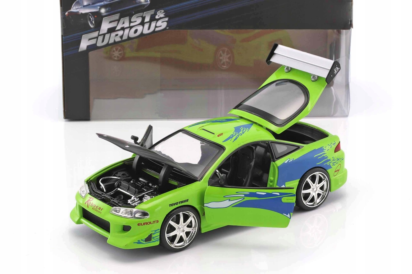 JADA MITSUBISHI ECLIPSE 1995 Fast Furious 1:24 - 12244769359