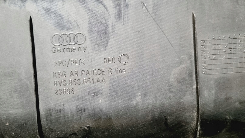 Audi A3 8V Kühlergrill FRONTGRILL Kühlergitter 8V3853651AA - Thumbnail 8