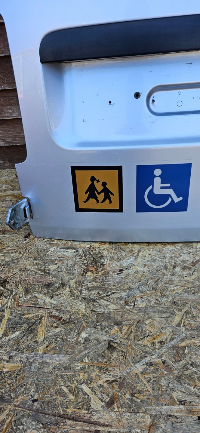 VW Caddy Tür Hinten Links Door Porta Porte - Thumbnail 9