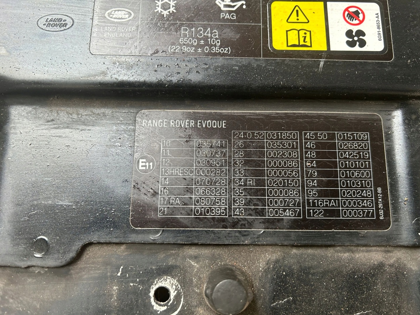 Land Rover Range Evoque L538 Kühlergrill FRONTGRILL Kühlergitter BJ3219B671 - Thumbnail 5
