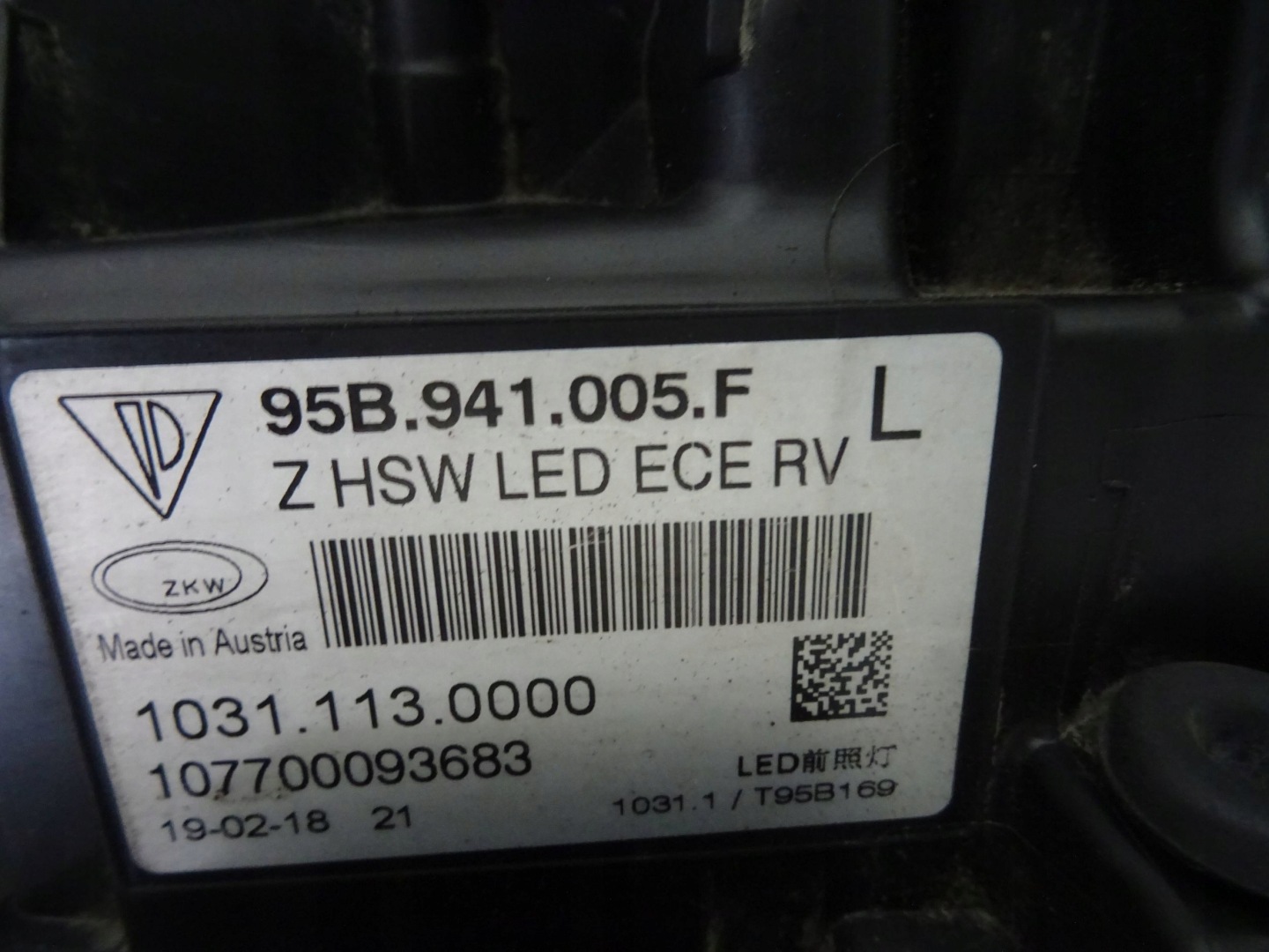 Frontscheinwerfer Porsche Macan 95B LED Links Scheinwerfer Headlight - Thumbnail 10