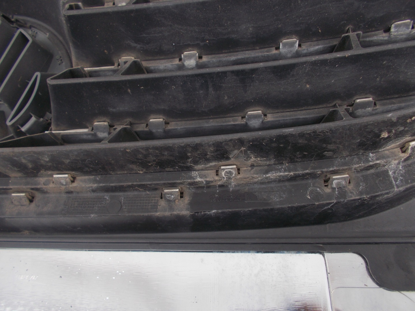 VW Touran I Kühlergrill FRONTGRILL Kühlergitter 1T0853651G - Thumbnail 9