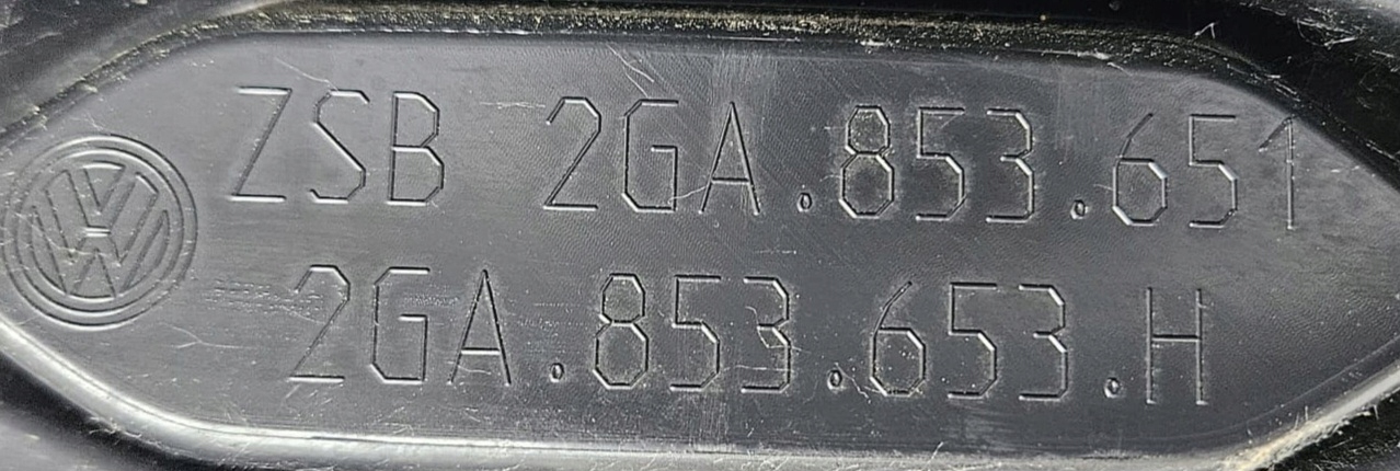 VW T-Roc A1 Kühlergrill FRONTGRILL Kühlergitter 2GA853653H - Thumbnail 2