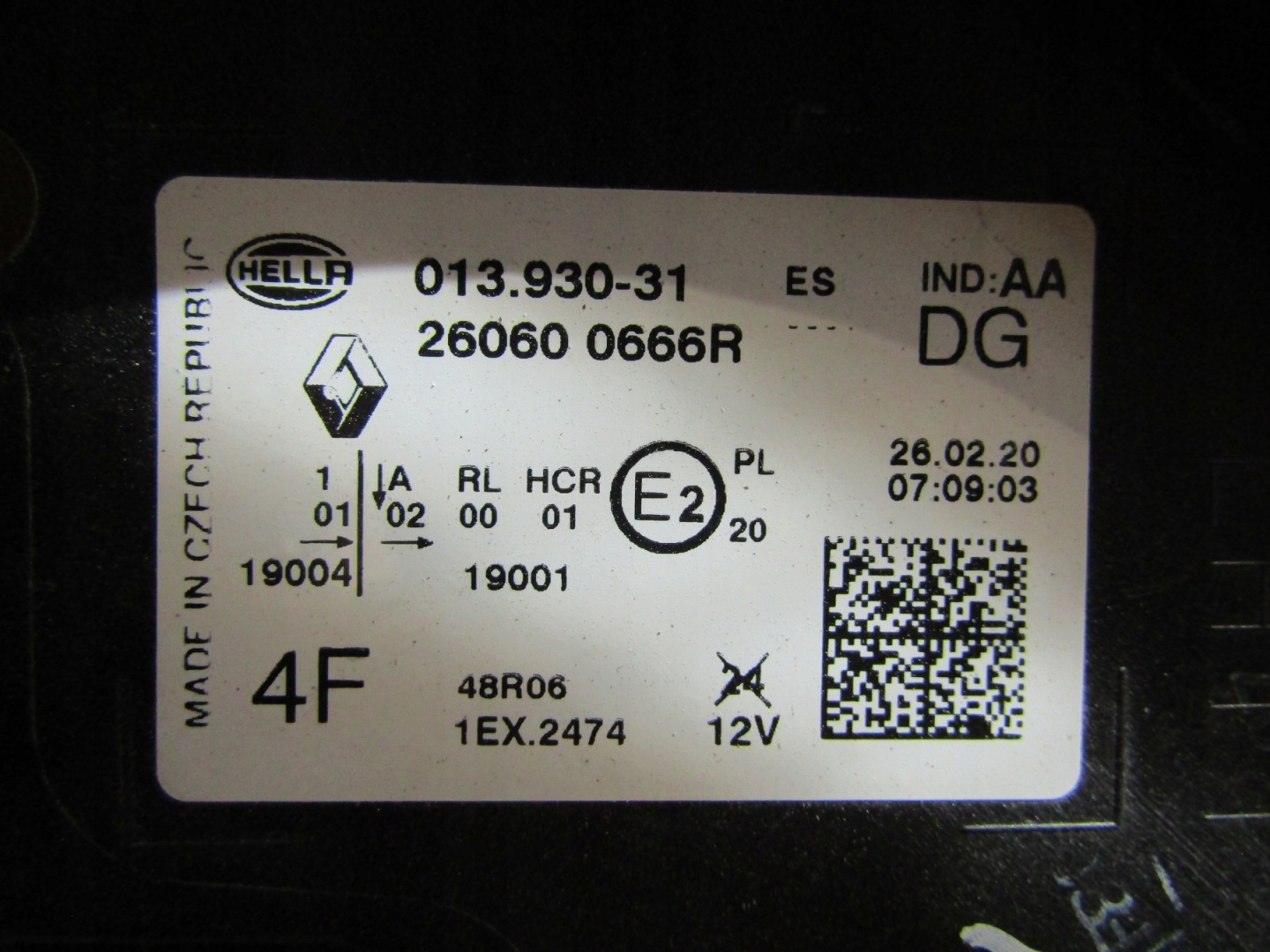 Frontscheinwerfer Renault Captur RJB 260600666R LED Links Scheinwerfer Headlight - Thumbnail 8