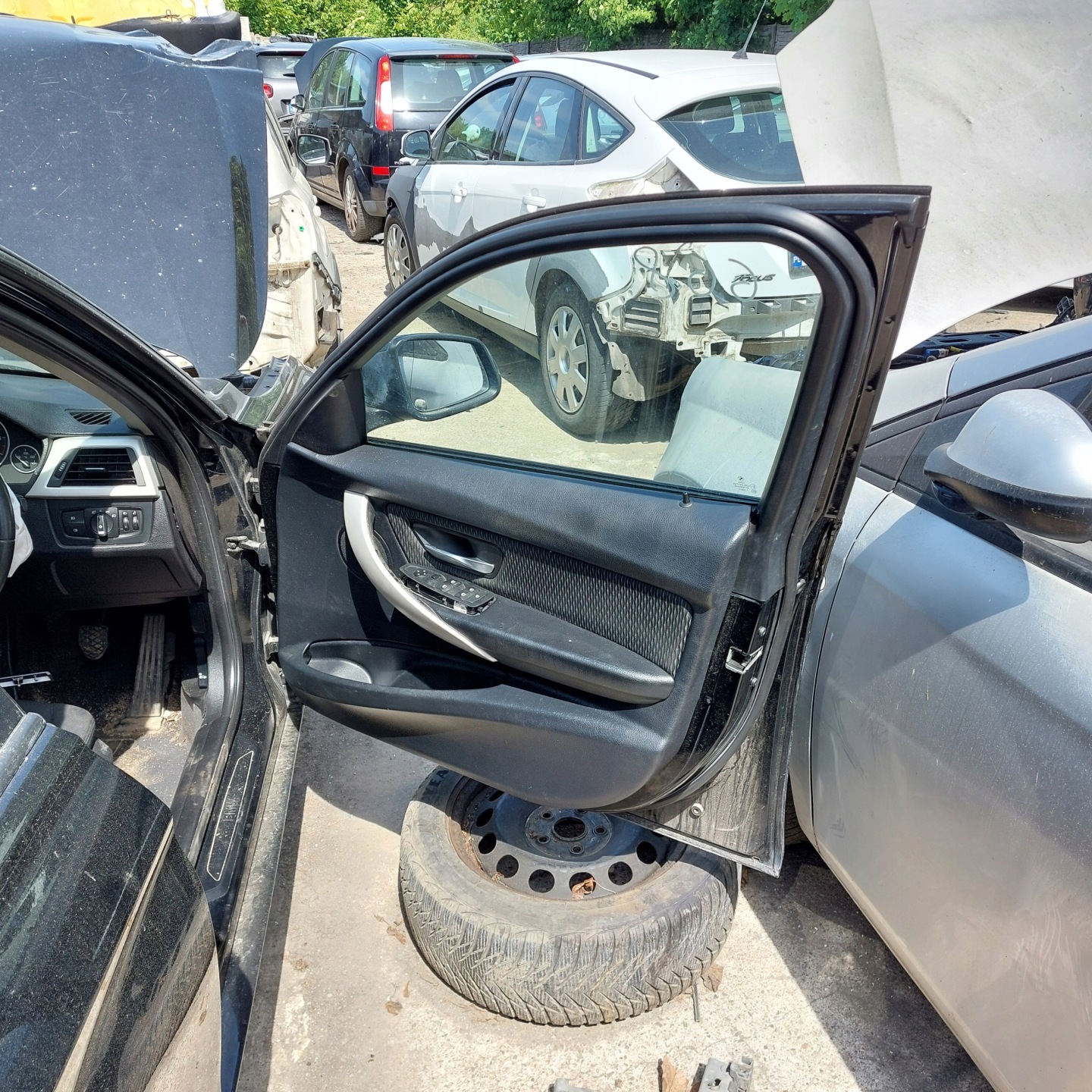 BMW 3 F30 Tür Vorne Rechts Door Porta Porte - Thumbnail 9