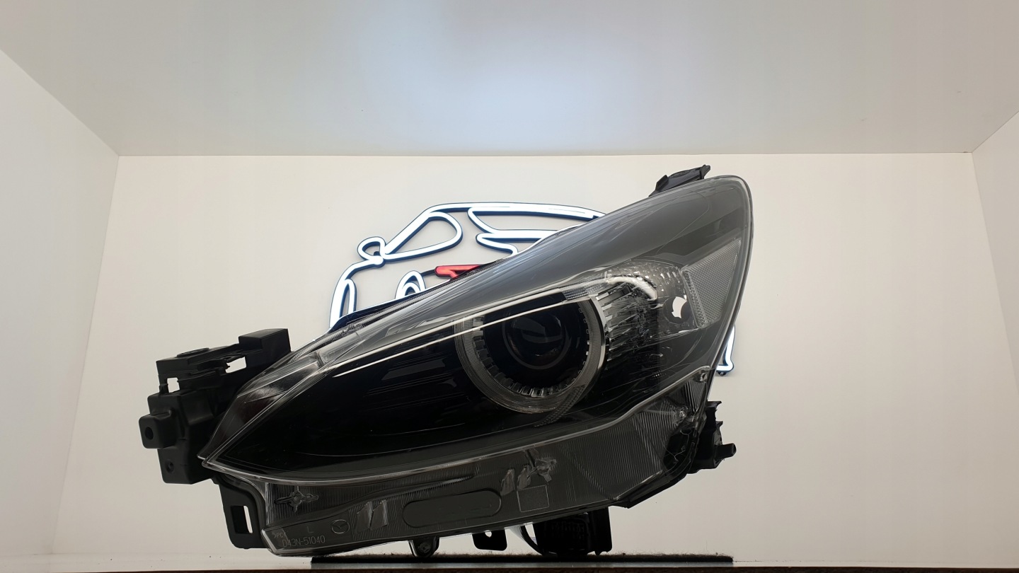 Frontscheinwerfer Mazda 2 DE D43N51040 Facelift LED Links Scheinwerfer Headlight - Thumbnail 8