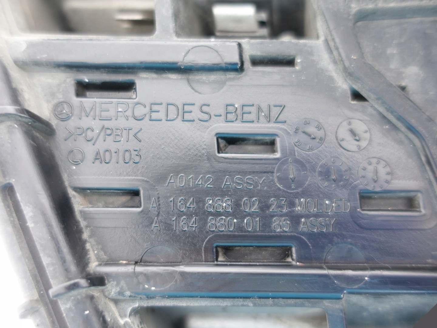 Mercedes-Benz GL-Klasse W164 Kühlergrill FRONTGRILL Kühlergitter A1648880223 - Thumbnail 8
