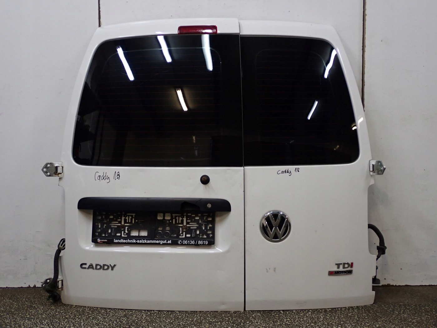 VW Caddy Tür Hinten Links Door Porta Porte - Thumbnail 1