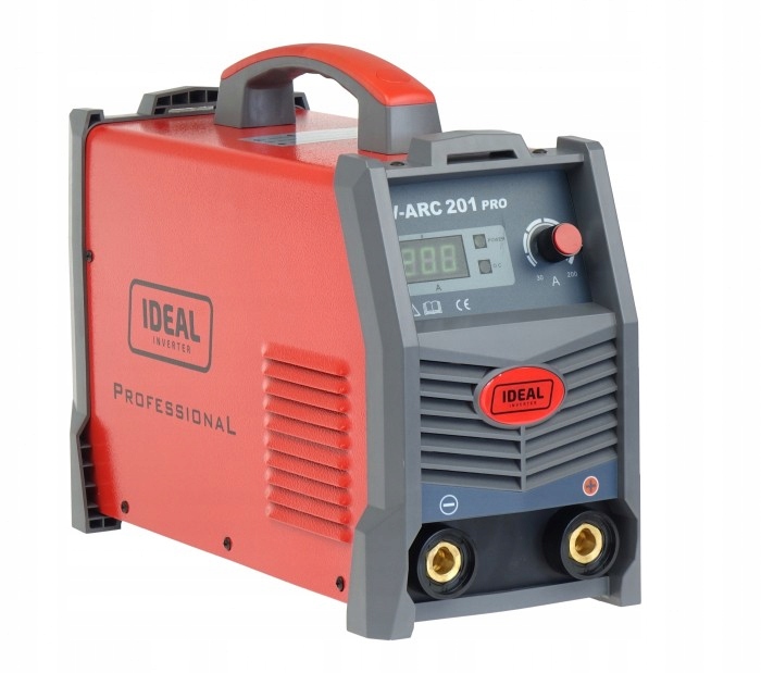 Spawarka inwertorowa IDEAL V-ARC 201 PRO + ACX 230V 200A