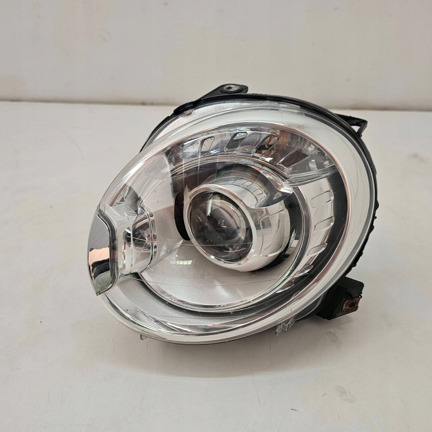 Frontscheinwerfer Fiat 500 ZAF 120 Xenon Links Scheinwerfer Headlight - Thumbnail 1