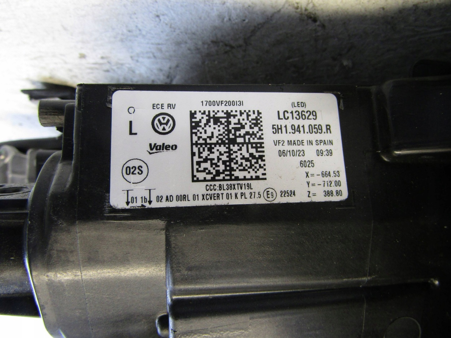 Frontscheinwerfer VW Golf V 5H1941059R LED Links Scheinwerfer Headlight - Thumbnail 11