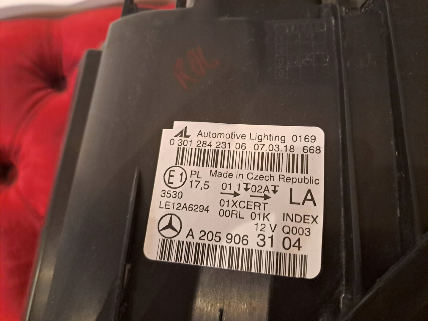 Frontscheinwerfer Mercedes-Benz C-Klasse W205 A2059063104 LED Links Headlight - Thumbnail 5