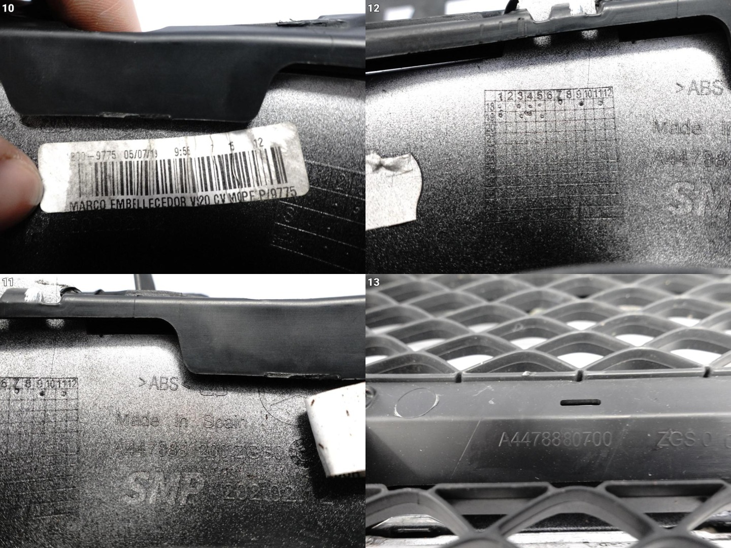 Mercedes-Benz Vito W447 Kühlergrill FRONTGRILL Kühlergitter A4478881200 - Thumbnail 11