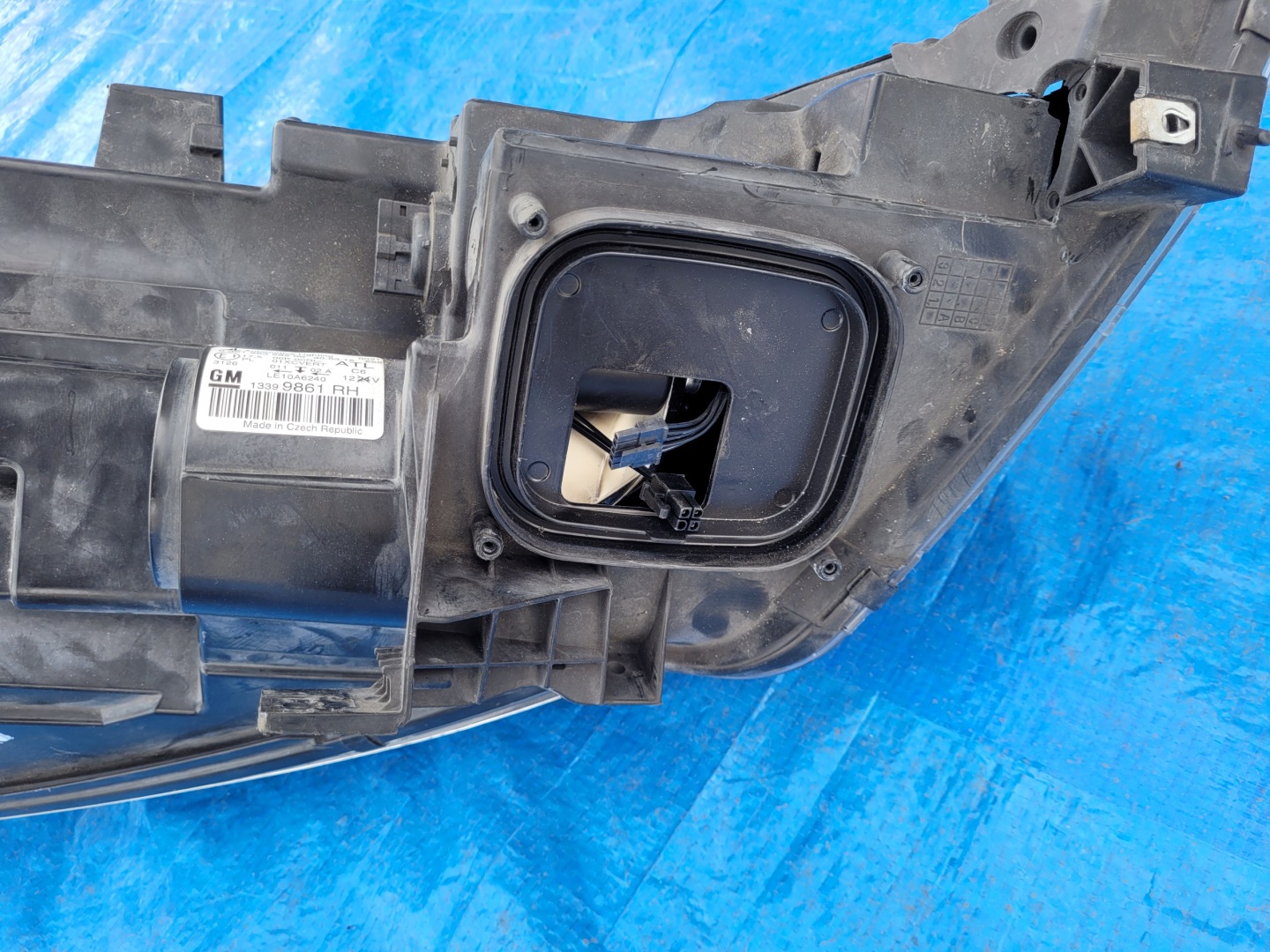 Frontscheinwerfer Opel Zafira 93389777 Bi-Xenon Rechts Scheinwerfer Headlight - Thumbnail 12