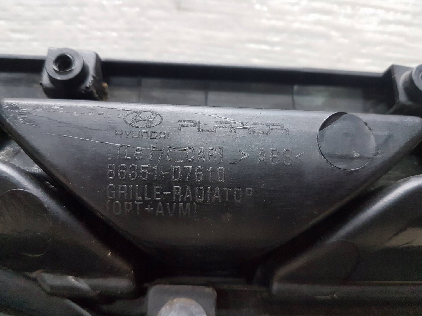 Hyundai Tucson TL Kühlergrill FRONTGRILL Kühlergitter 86351D7610 - Thumbnail 12