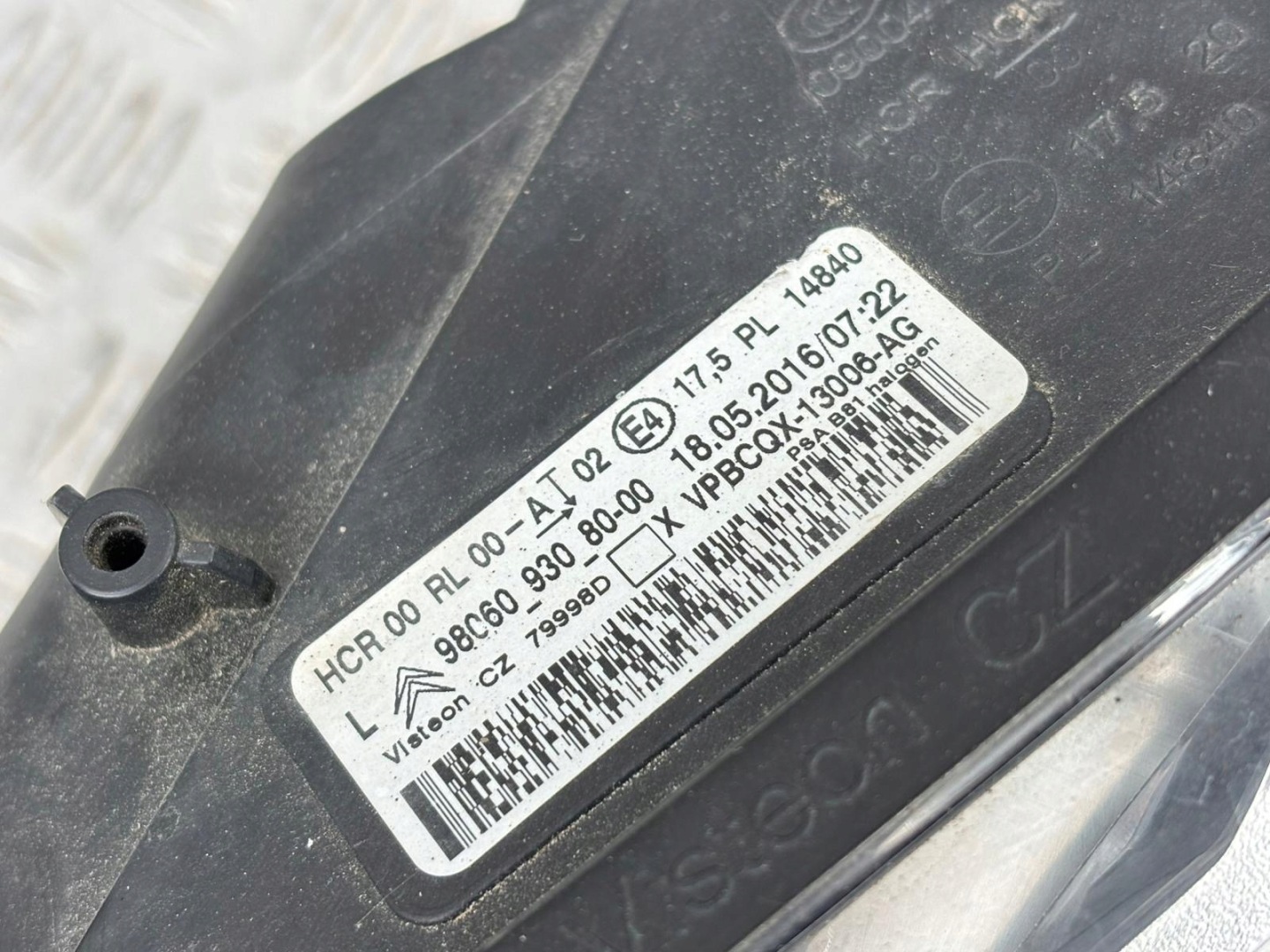 Frontscheinwerfer Citroen DS5 9806093080 Xenon Links Scheinwerfer Headlight - Thumbnail 8