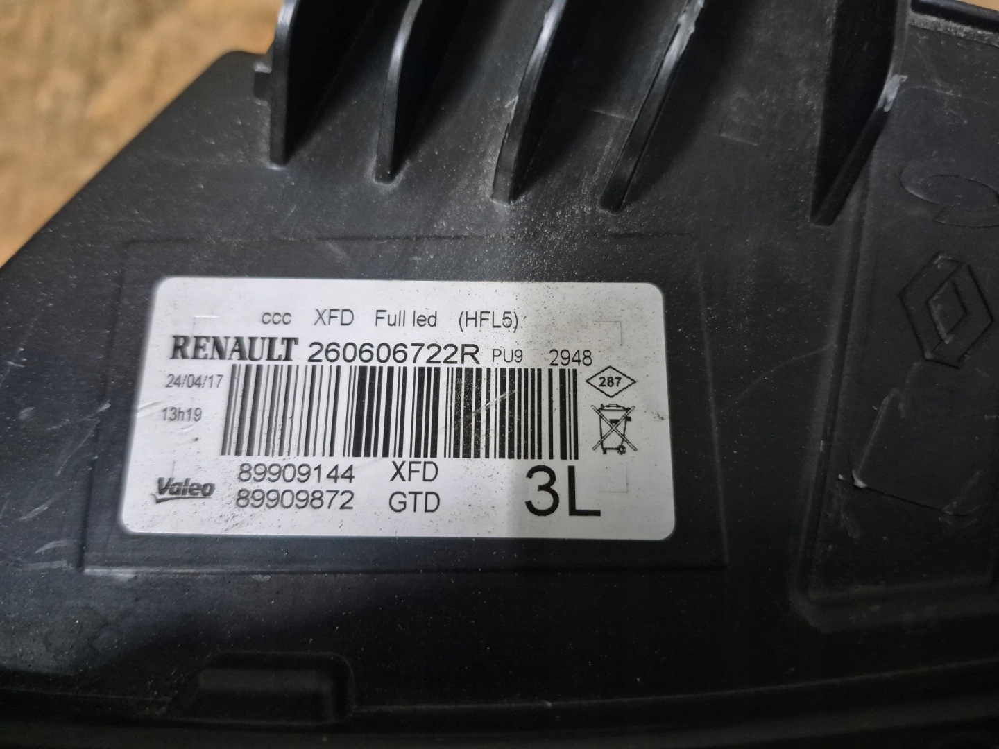 Frontscheinwerfer Renault Talisman RFD 260606722R LED Links Headlight - Thumbnail 8